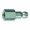 Milton Industries 3/8 in. Tru-Flate Female Fitting, 1/4 in. Npt Thread PE12-610